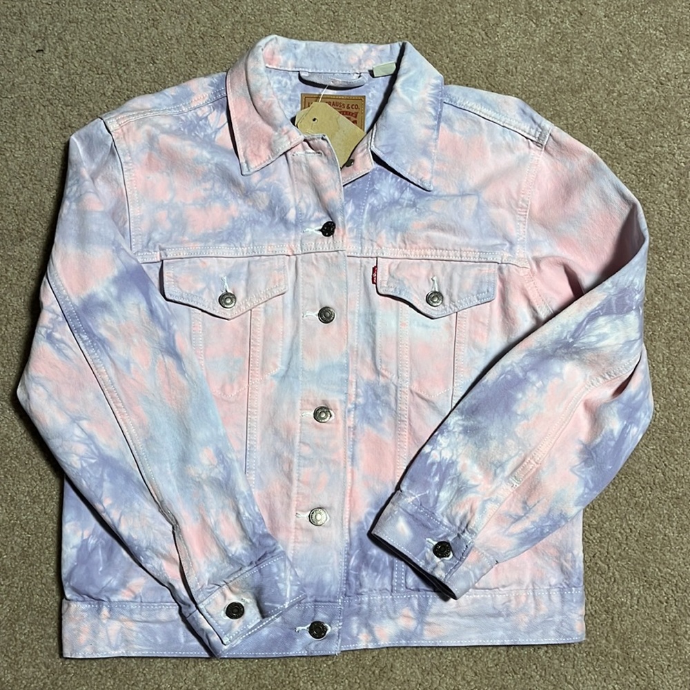 Levi's Pastel Tie-Dye Jean Jacket - Picture 11 of 11